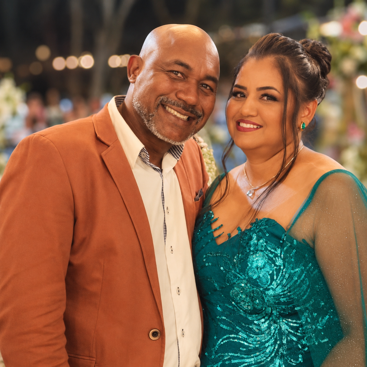 Pastores Romualdo Hosan Fidelis e esposa